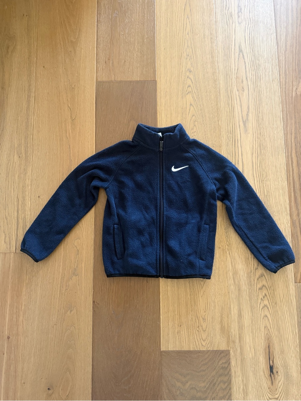 Nike Navy Blue Toddler Boys Fleece Jacket Size 4T